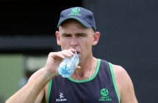 Sticky wicket: Ireland's talisman Trent Johnston puts retirement on the long finger