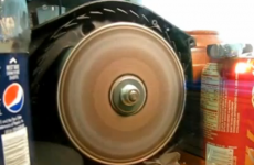 VIDEO: If you spin a CD really, really fast... you get a surprise