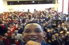 VIDEO: Will Smith raps the Fresh Prince theme... to some schoolgirls