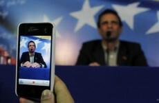 Rivals trade barbs as election to succeed Chavez starts