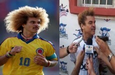 Carlos Valderrama has got rid of his legendary afro
