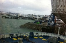 Passengers disembark ferry as injured crewman hospitalised