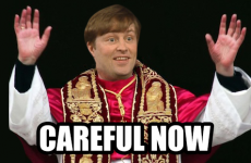 The Dougal for Pope campaign is gathering momentum...