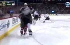 VIDEO: Brutal ice hockey hit will likely lead to a lengthy suspension