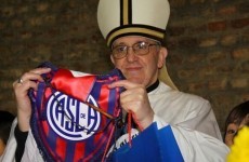 The new Pope's a football hipster, supports Buenos Aires side San Lorenzo