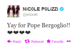 Bryan Cranston wins the celebrity tweets about the new Pope