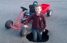 Sinkhole opens up in a housing estate in Cork