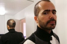 Artist forced to remove camera from head