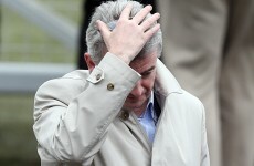 Caption time: What was Michael O'Leary saying to himself at Cheltenham earlier?