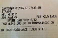 Having a bad Cheltenham Festival? Don't worry, Floyd Mayweather lost $900k on one game