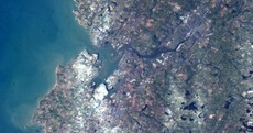 Hello Ireland! Cork, Waterford and Killarney as seen from space