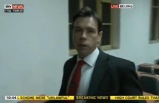 Sky News reporter broadcasts arrest live on TV
