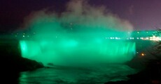 From Niagara Falls to the pyramids, landmarks go green for Patrick's Day
