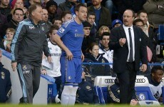 Arrests made following missile-throwing at Chelsea's John Terry