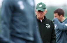Trapattoni not worried by Whelan 'knock'