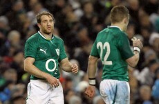Counting the cost: Luke Fitzgerald to undergo surgery and will miss rest of season