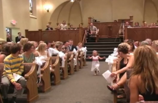 VIDEO: The best wedding flower girl of all time, ever