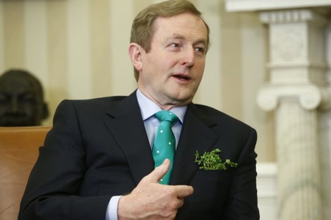The Taoiseach's US trip has moved to the west coast of the country (file photo).