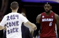 VIDEO: This Cleveland fan misses LeBron... a lot