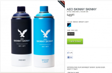 Here's the skinny on spray-on jeans