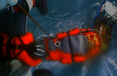 VIDEO: Irish fisherman saved from waters off Alaska