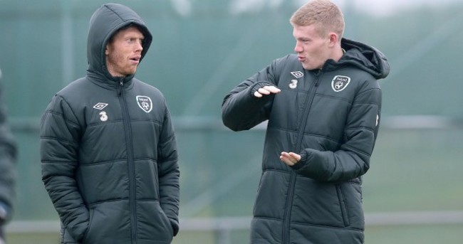 Caption Time: McClean gives Green the long and short of it