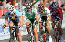 Job done: Daniel Martin wins the Volta a Catalunya