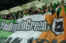 Irish supporters' group You Boys in Green come to the aid of mugged Austrian fans