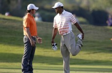Tiger's text message to Rory: 'Get your finger out...'