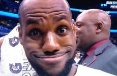 LeBron James takes the Miami Heat videobombing war to the next level