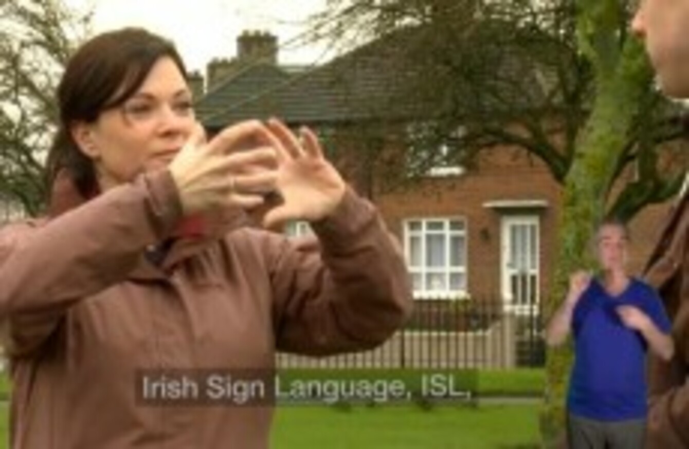 Irish sign language website for parents launched · TheJournal.ie