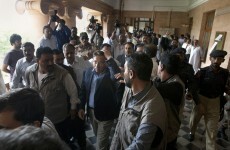 Video: Pakistani lawyer throws shoe at Musharraf in court