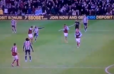 WATCH: Youssouf Mulumbu's crazy red card against West Ham today