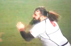 VIDEO: Obviously we don't condone punch-ups, but...