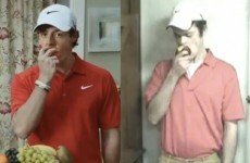 Rory McIlroy's 'leaked audition tape' for that creaky Santander ad is terrifying and hilarious