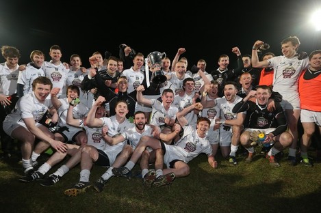 Champions: The victorious Kildare team.