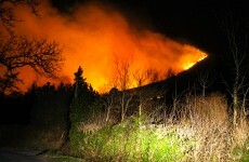 Fire services spend hours battling fire on 'Little Sugar Loaf'