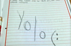 Hey kids! Exams are no time for YOLO