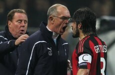 What set Gattuso off? Details of last night's headbutting incident emerge