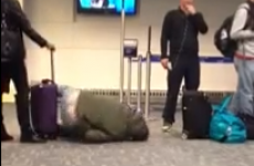 VIDEO: Reason number 364 not to be the drunk guy at the airport