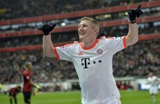 VIDEO: Bastian Schweinsteiger just scored a cheeky backheel vs Frankfurt