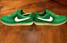 Nike made Tiger Woods these class custom sneakers for the Masters