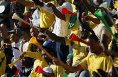 Remember vuvuzelas? This South African fan used his to attack the ref