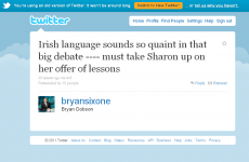Dobson labels Irish ‘quaint’… or does he?