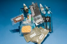 Here’s what dinner looks like in space