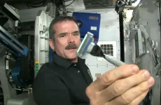 VIDEO: How do you shave in outer space?