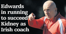 Reports in Wales linking Shaun Edwards to Ireland head coach job