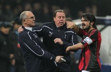 Header: Gattuso charged with "gross unsporting conduct"
