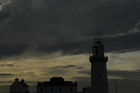 Loop Head Lighthouse looking suitably creepy 