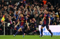 Half-fit Messi comes off the bench to save Barca’s Champions League dream